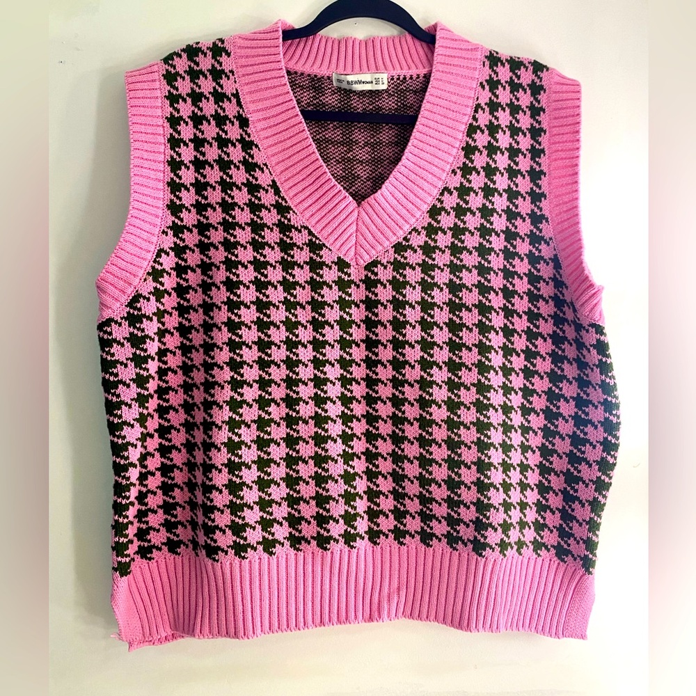 BBWM women oversized sweater vest